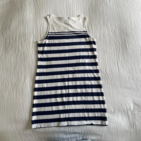 Vineyard Vines Striped 100% Cotton Dress (sz M) - Picture 3 of 5